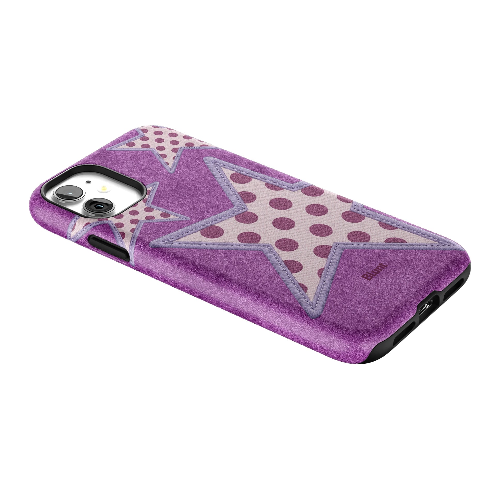 Lilac Crush Polka Star iPhone Case gallery - Iphone_11_Iphone_2