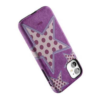 Lilac Crush Polka Star iPhone Case gallery - Iphone_11_Iphone_5