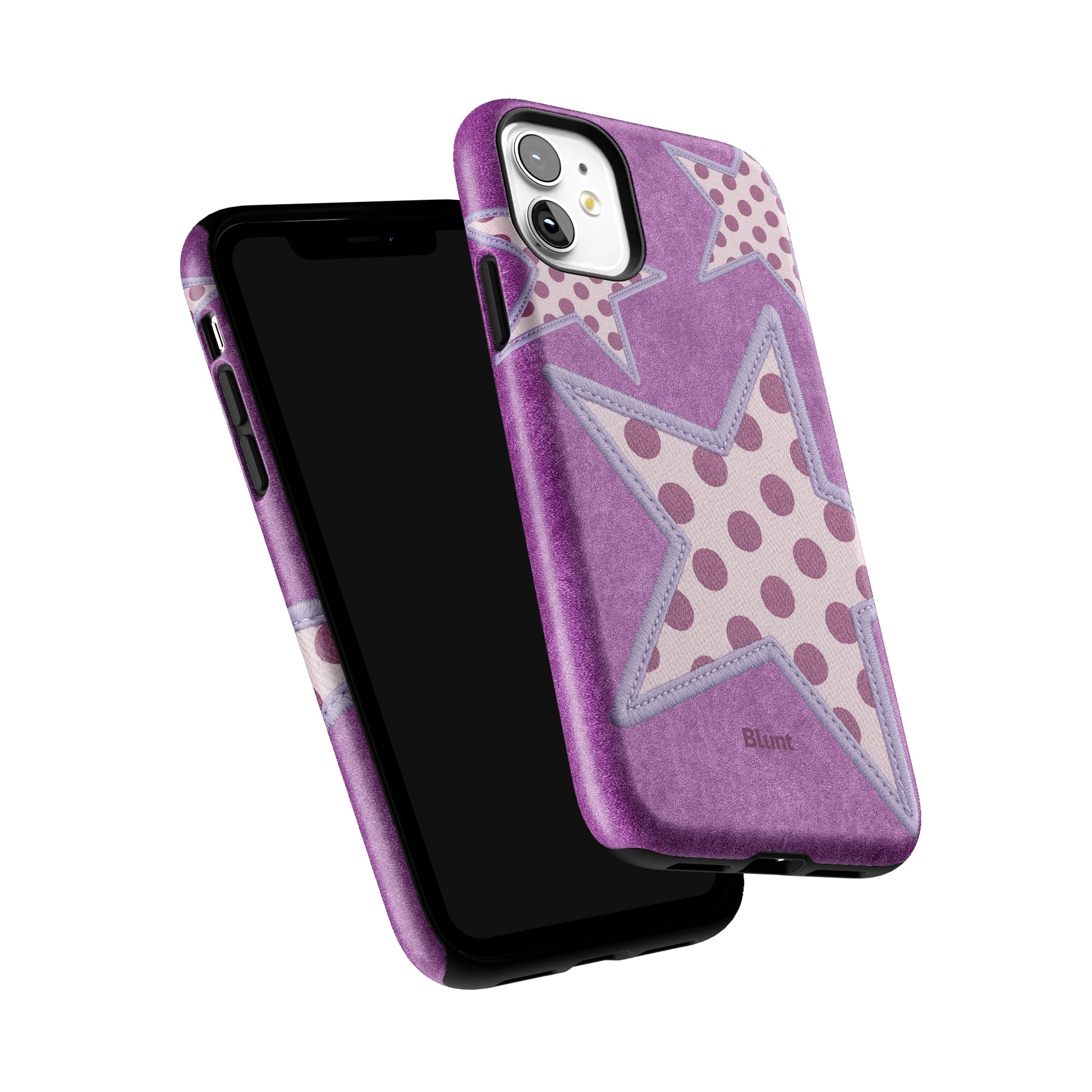 Lilac Crush Polka Star iPhone Case gallery - Iphone_11_Iphone_6