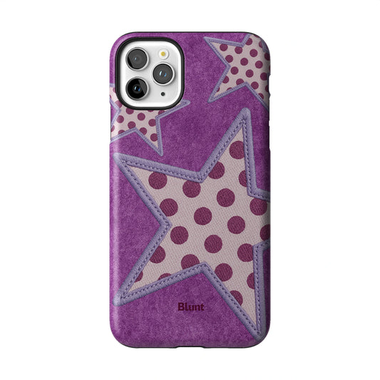 Lilac Crush Polka Star iPhone Case gallery - Iphone_11_Pro_Max_1