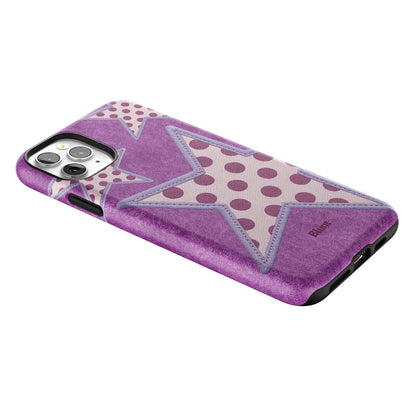 Lilac Crush Polka Star iPhone Case gallery - Iphone_11_Pro_Max_2