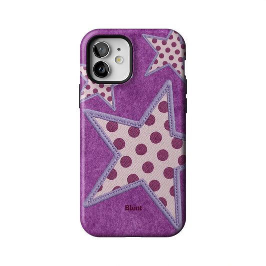 Lilac Crush Polka Star iPhone Case gallery - Iphone_12_Iphone_1