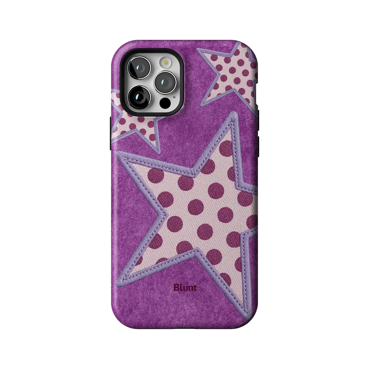 Lilac Crush Polka Star iPhone Case gallery - Iphone_12_Pro_1