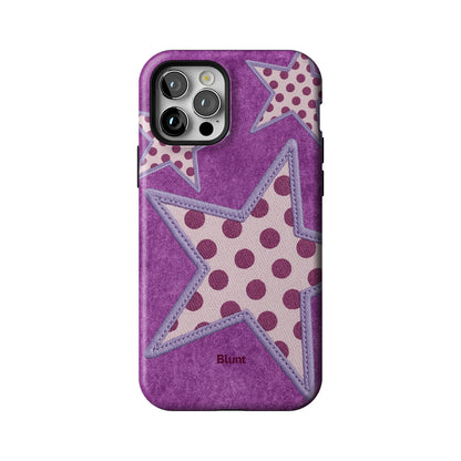 Lilac Crush Polka Star iPhone Case gallery - Iphone_12_Pro_1