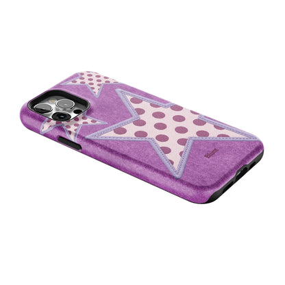 Lilac Crush Polka Star iPhone Case gallery - Iphone_12_Pro_2
