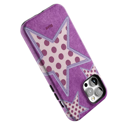 Lilac Crush Polka Star iPhone Case gallery - Iphone_12_Pro_Max_5
