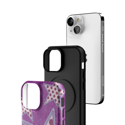 Lilac Crush Polka Star iPhone Case gallery - Iphone_13_Mini_Air_Plus_3