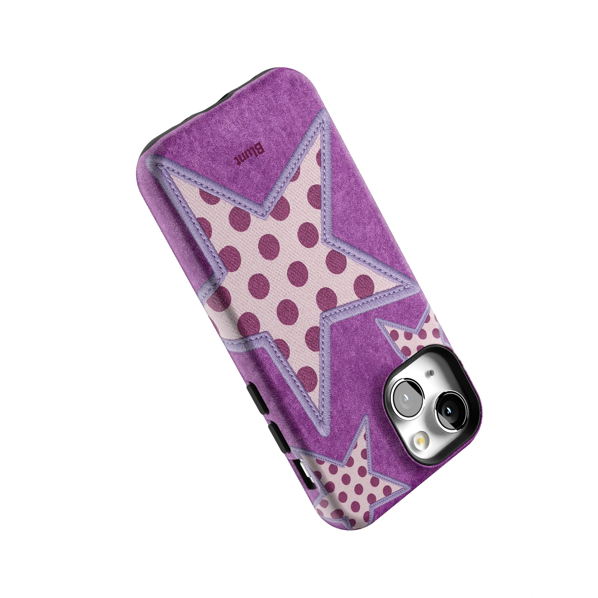 Lilac Crush Polka Star iPhone Case gallery - Iphone_13_Mini_Air_Plus_5