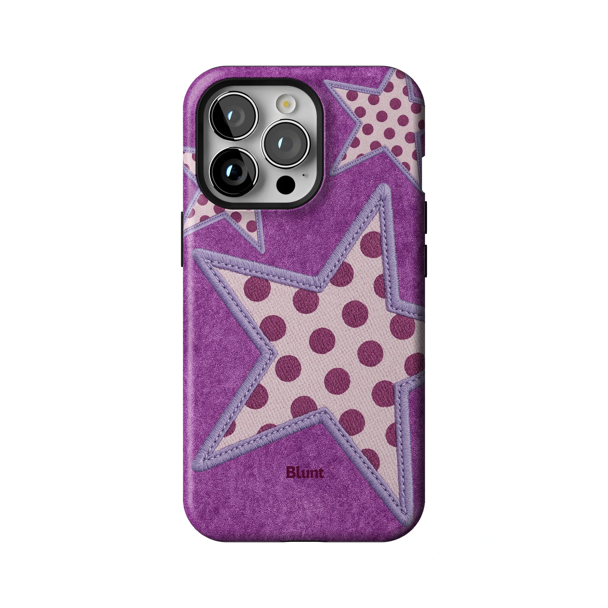 Lilac Crush Polka Star iPhone Case gallery - Iphone_13_Pro_1