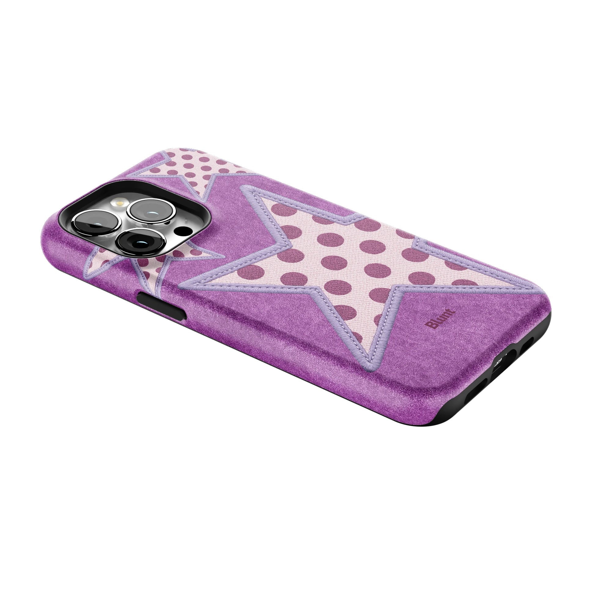 Lilac Crush Polka Star iPhone Case gallery - Iphone_13_Pro_2