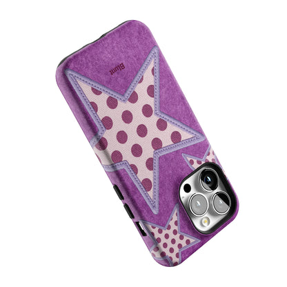 Lilac Crush Polka Star iPhone Case gallery - Iphone_13_Pro_5