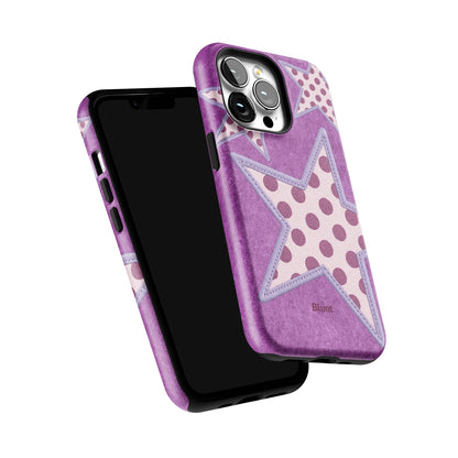 Lilac Crush Polka Star iPhone Case gallery - Iphone_13_Pro_6