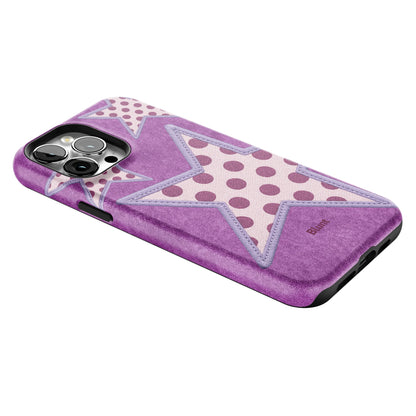 Lilac Crush Polka Star iPhone Case gallery - Iphone_13_Pro_Max_2