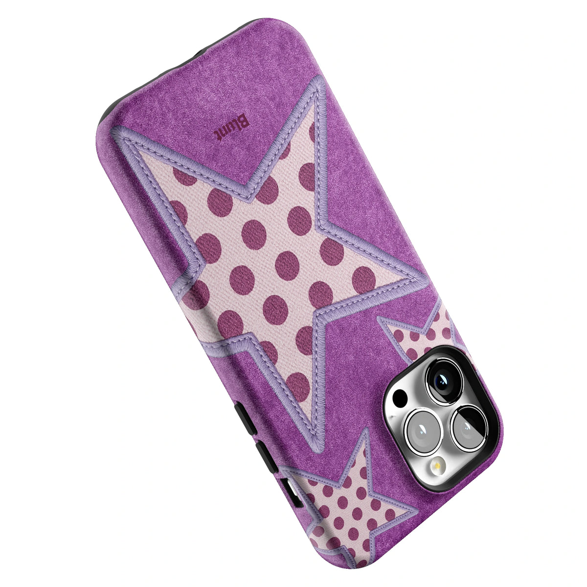 Lilac Crush Polka Star iPhone Case gallery - Iphone_13_Pro_Max_5