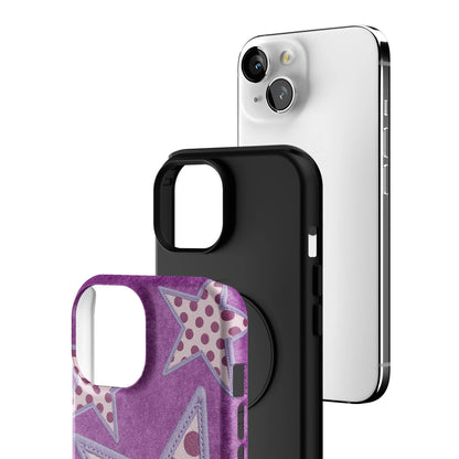 Lilac Crush Polka Star iPhone Case gallery - Iphone_15_Iphone_3