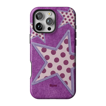 Lilac Crush Polka Star iPhone Case gallery - Iphone_16_Pro_Max_1