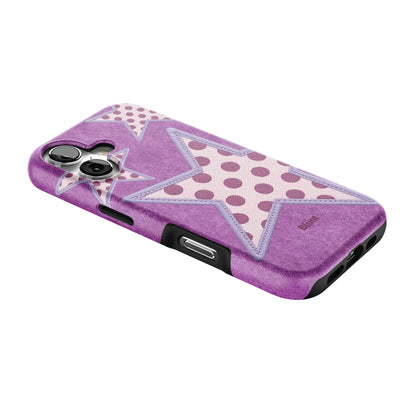 Lilac Crush Polka Star iPhone Case gallery - Iphone_17_Iphone_2