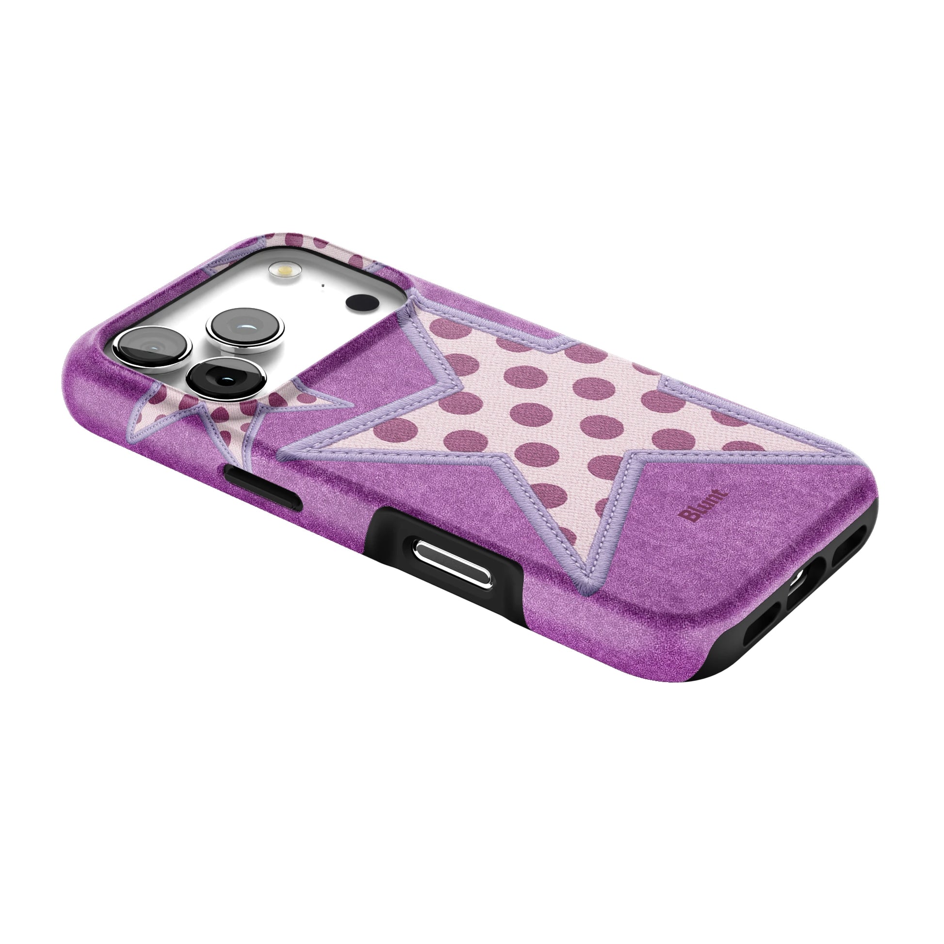 Lilac Crush Polka Star iPhone Case gallery - Iphone_17_Pro_2
