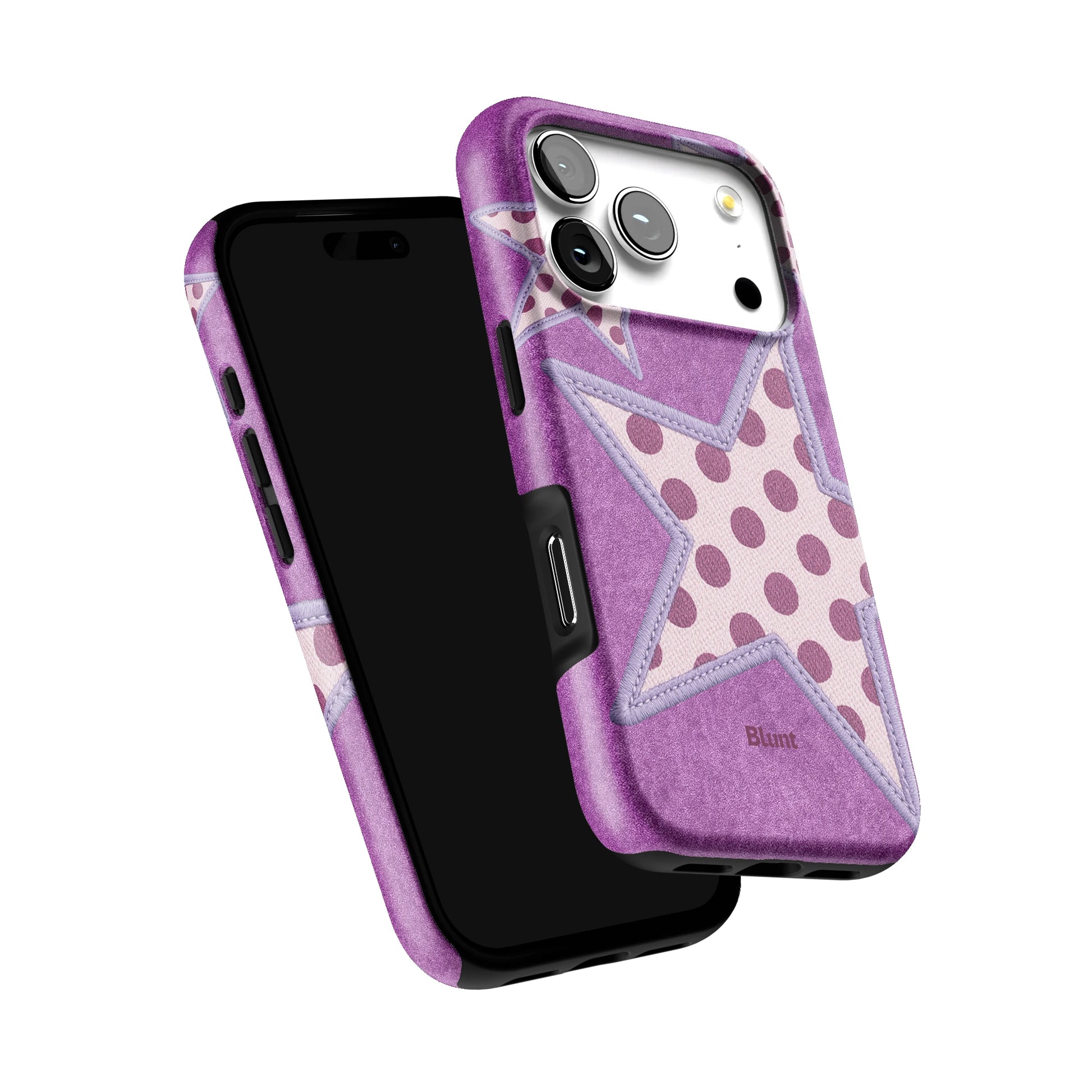 Lilac Crush Polka Star iPhone Case gallery - Iphone_17_Pro_6