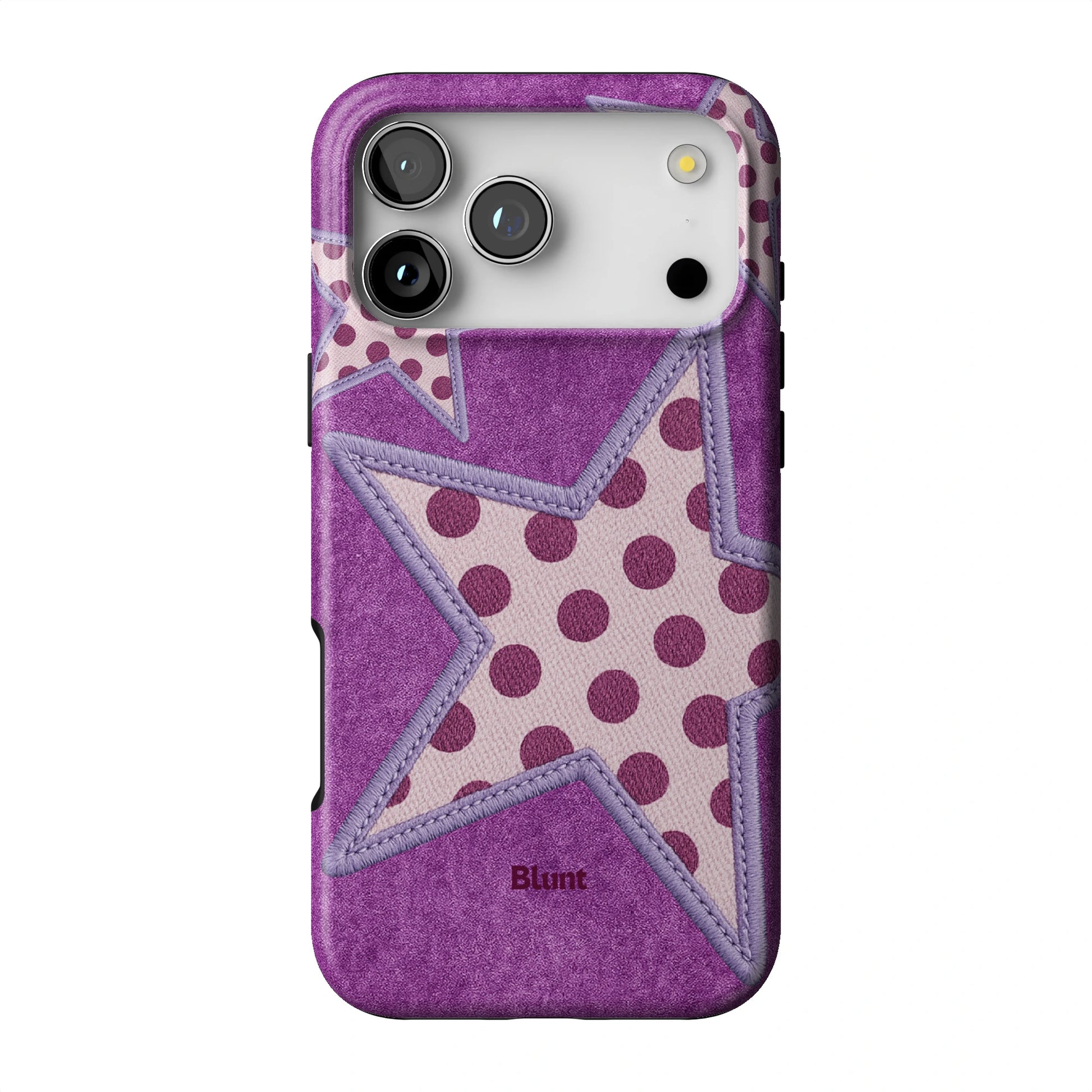 Lilac Crush Polka Star iPhone Case gallery - Iphone_17_Pro_Max_1