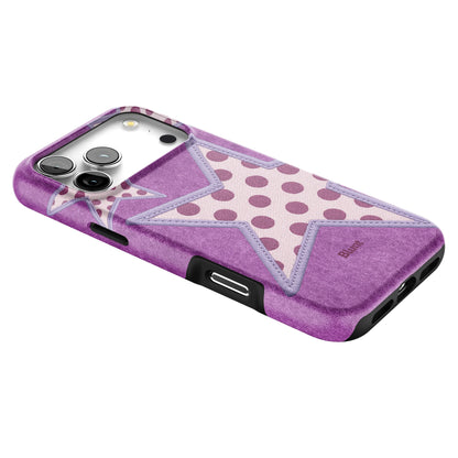 Lilac Crush Polka Star iPhone Case gallery - Iphone_17_Pro_Max_2
