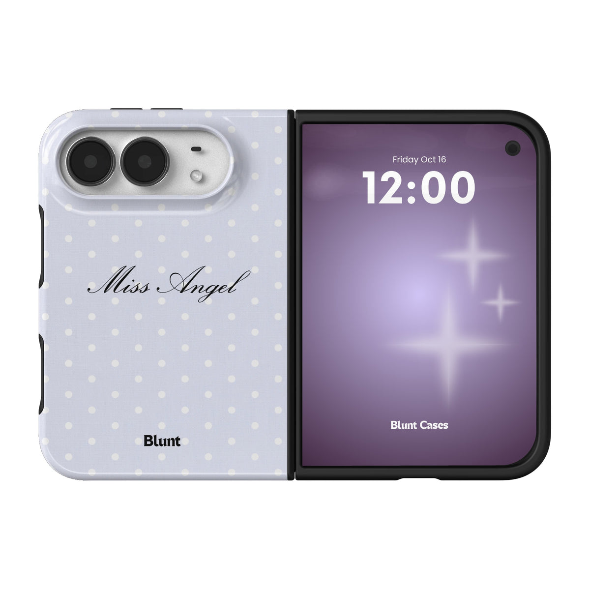 lilac-miss-angel-iphone-case iPhone 18 Duo case, view 1