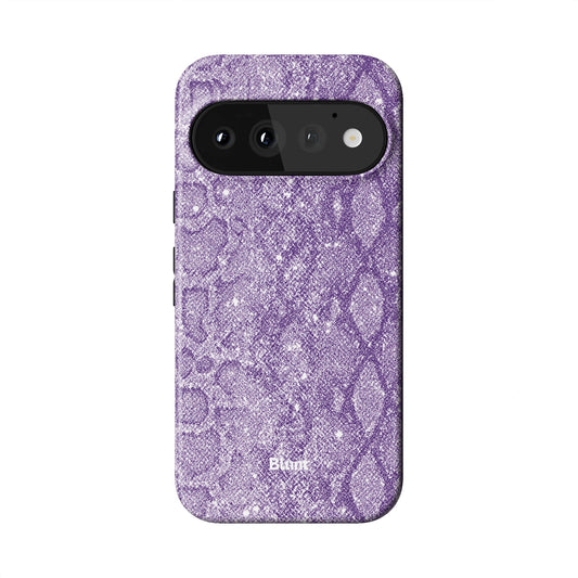 Lilac Python Pixel Case - Blunt Cases