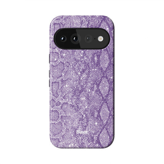 Lilac Python Pixel Case - Blunt Cases