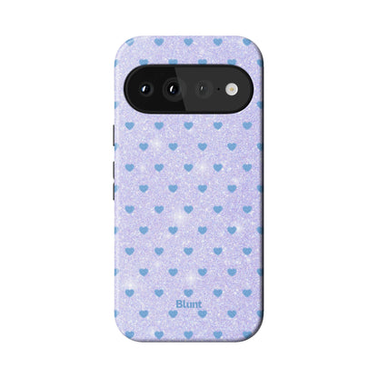 Lilac Sweethearts Pixel Case - Blunt Cases