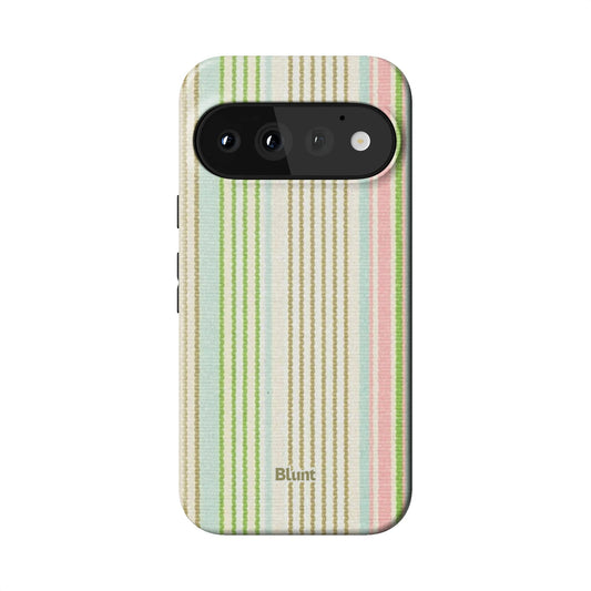 Lime Lines Pixel Case - Blunt Cases