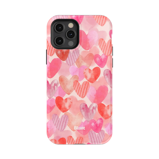 Candy Hearts iPhone Case