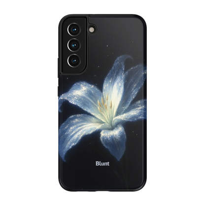 Blue Lilly Samsung Case