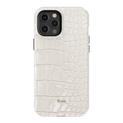 White Plush iPhone Case