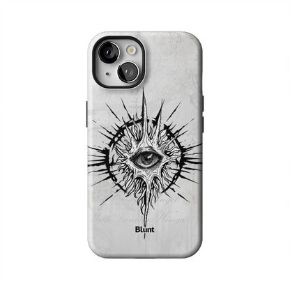Crowned-Eye-iphone-case-iPhone 14-1