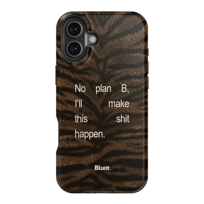 Plan A Only iPhone Case