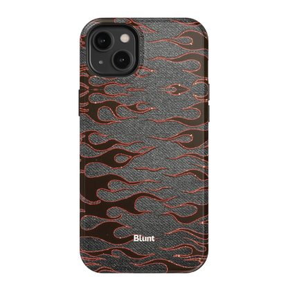 Steel Flame iPhone Case