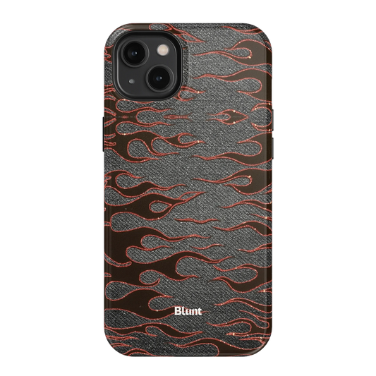 Steel Flame iPhone Case