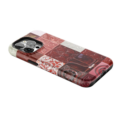 Checkered-Rouge-iphone-case-iPhone 13 Pro-2