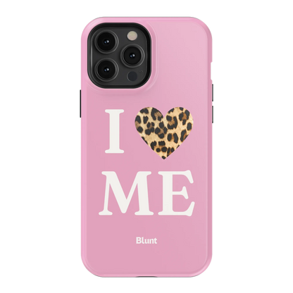 Pink I Love Me iPhone Case
