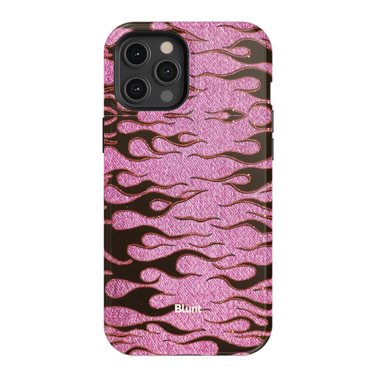 Fuchsia Heat iPhone Case