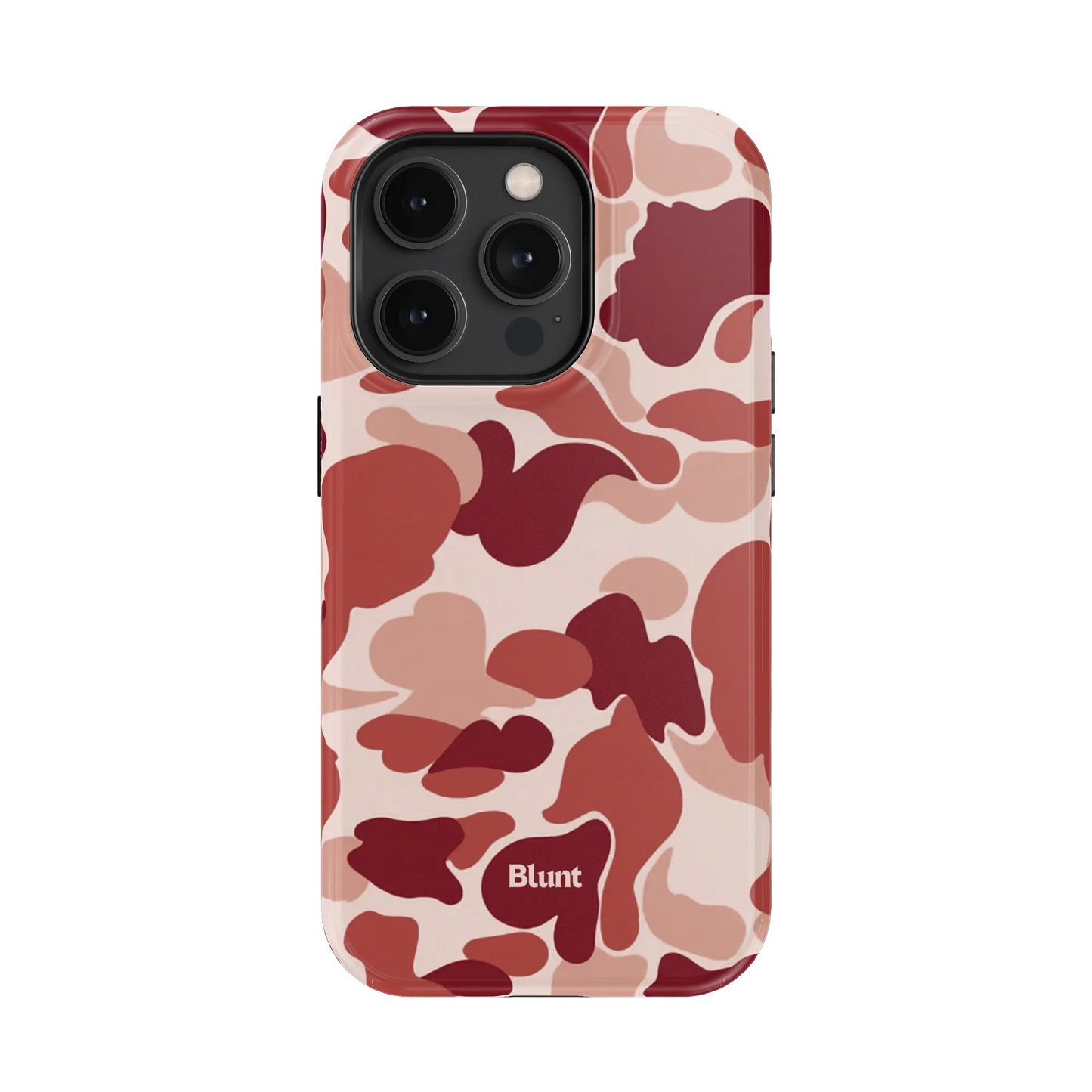 Reddish Camo iPhone Case