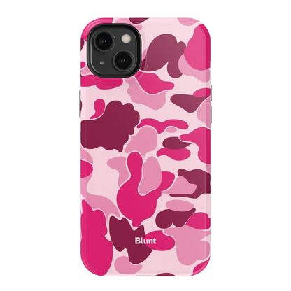 Pink Camo iPhone Case
