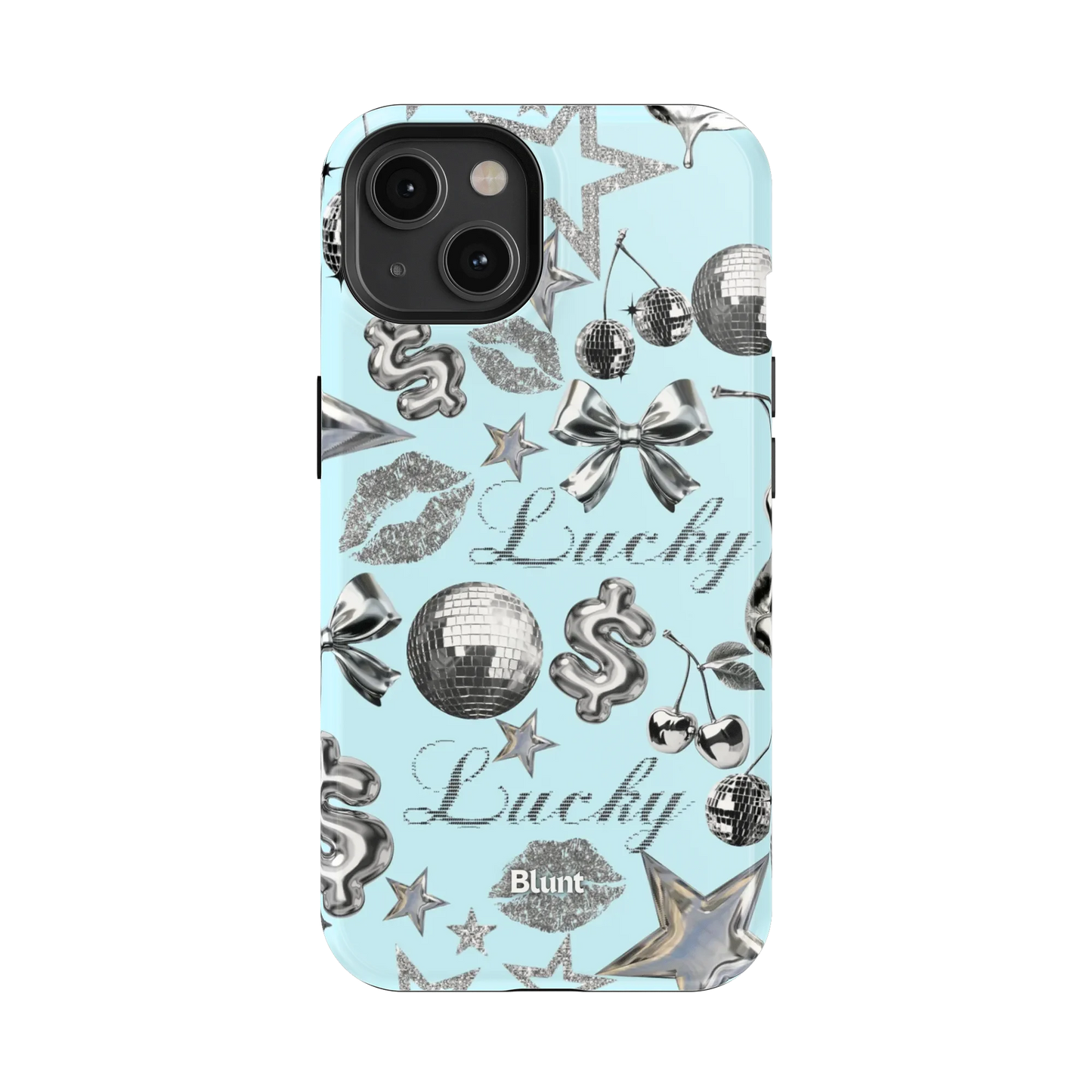Lucky Baby Blue iPhone Case