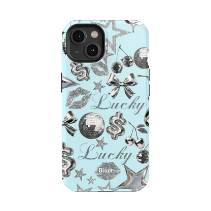 Lucky Baby Blue iPhone Case