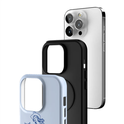 Blue-Lasso-Lady-iphone-case-iPhone 14 Pro-3