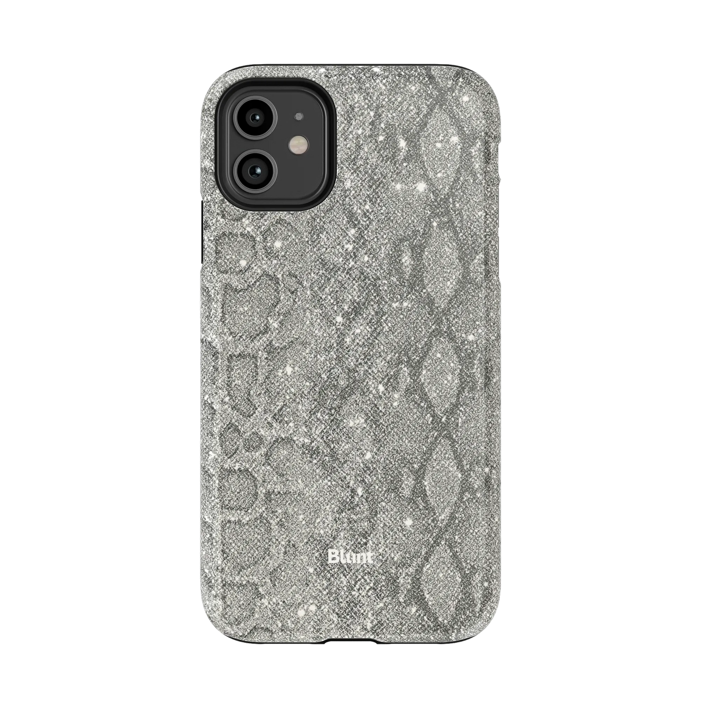Silver Python iPhone Case