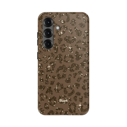 Brown Cheetah Print Samsung Case