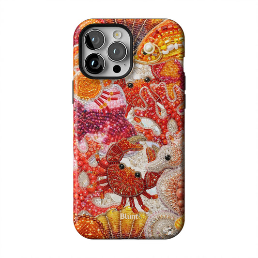 Coral-Luxe-iphone-case-iPhone 13 Pro Max-1