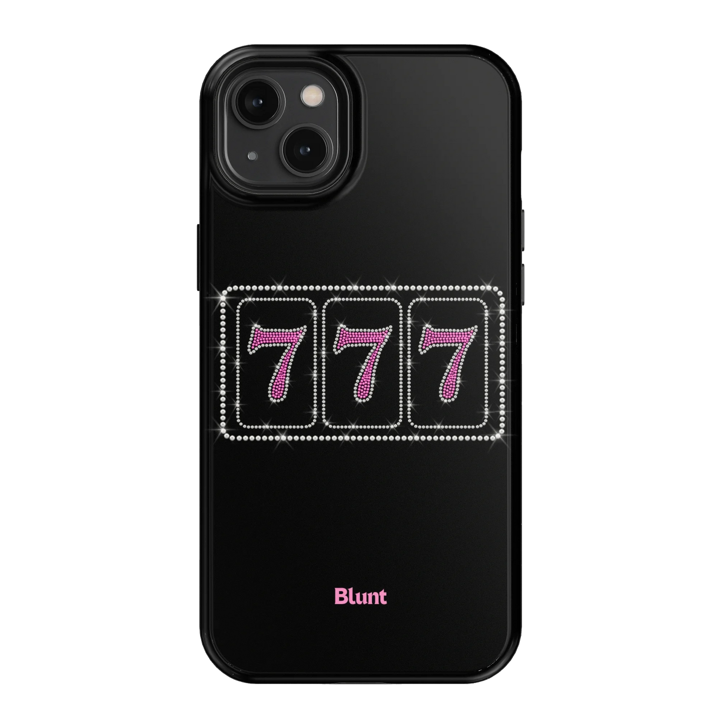 Pink Lucky 777 iPhone Case