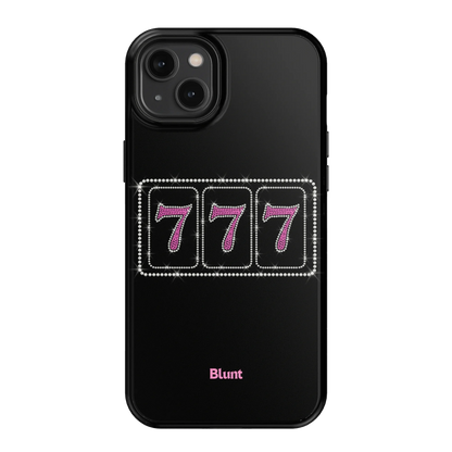 Pink Lucky 777 iPhone Case